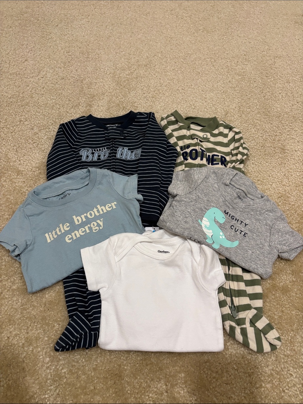 5 Baby Boy Clothes for “Baby Brother”